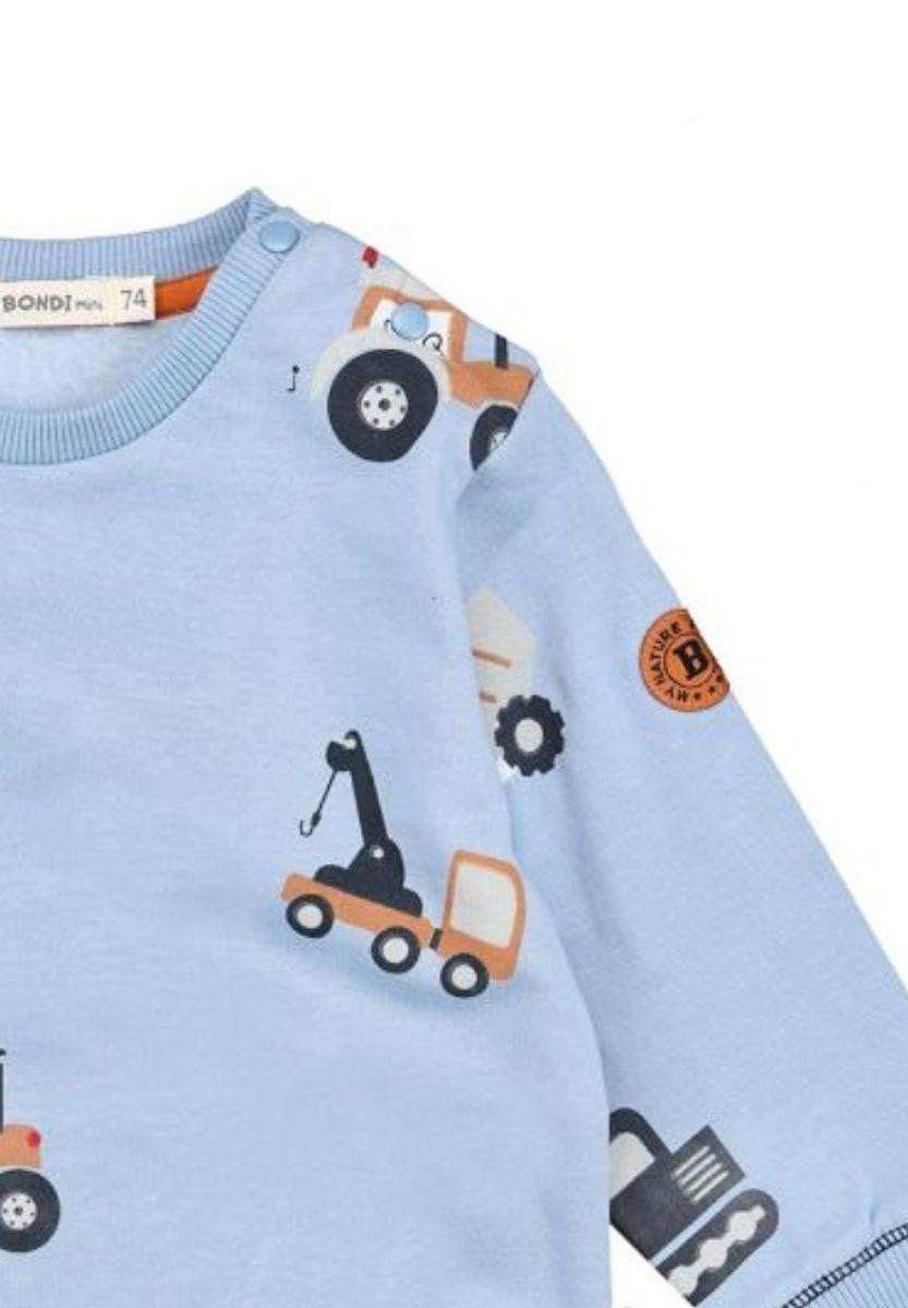 Bondi  Kleinkinder Pullover Fahrzeuge 