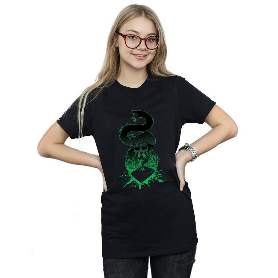 Harry Potter Dark Mark Boyfriend Fit T-Shirt  