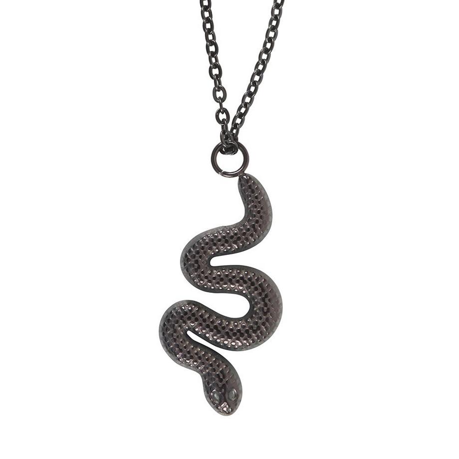Something Different  Serpente Collana E Ciondolo 