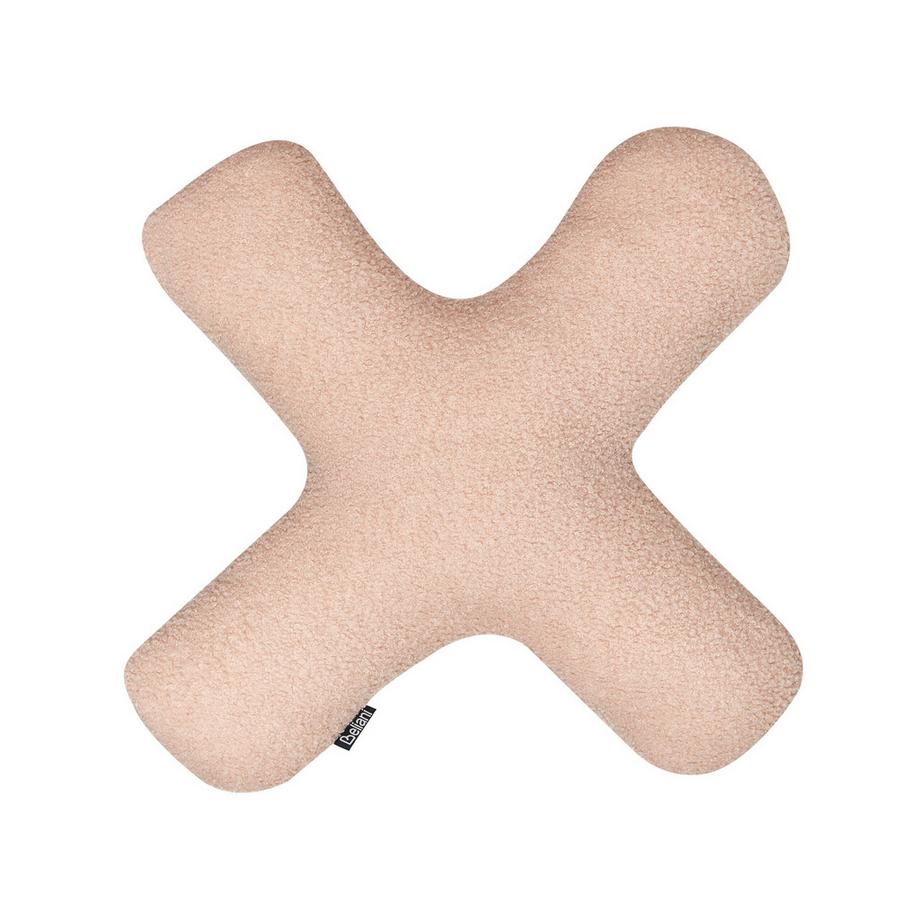 Beliani Lot de 2 coussins décoratifs en Bouclé Moderne HESPERIS  