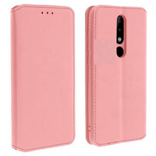 Avizar  Custodia Flip Nokia 5.1 Plus Rosa gold 