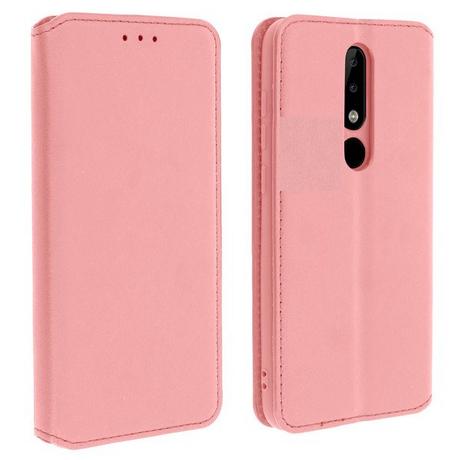 Avizar  Custodia Flip Nokia 5.1 Plus Rosa gold 