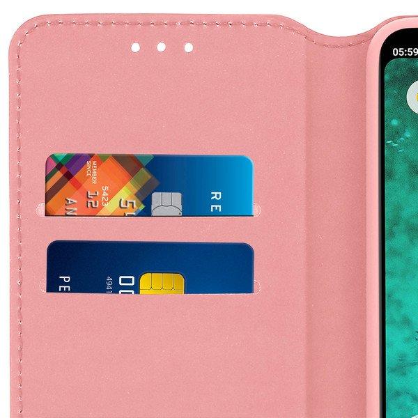 Avizar  Custodia Flip Nokia 5.1 Plus Rosa gold 