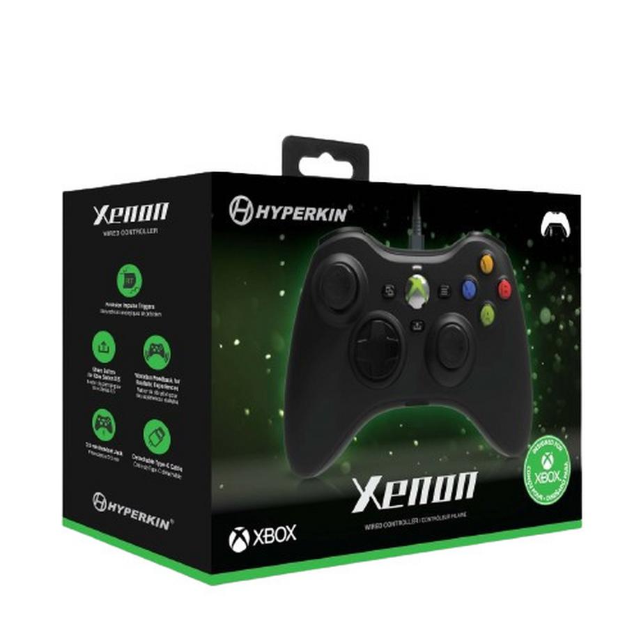 Hyperkin  M01368-BK Gaming-Controller Schwarz USB Gamepad Xbox One, Xbox Series S, Xbox Series X 