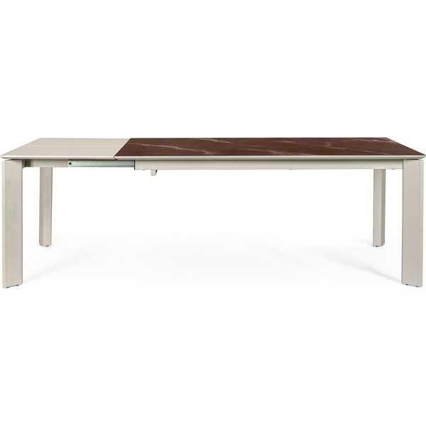 mutoni Table extensible Briva taupe 160-220x90  