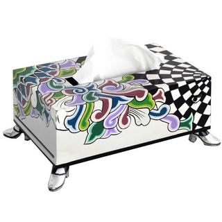 Toms Drag Toms Drag Boîte de mouchoirs Silver Line  