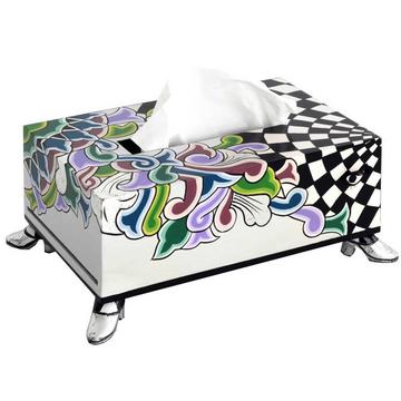 Toms Drag - Scatola di fazzoletti linea argento