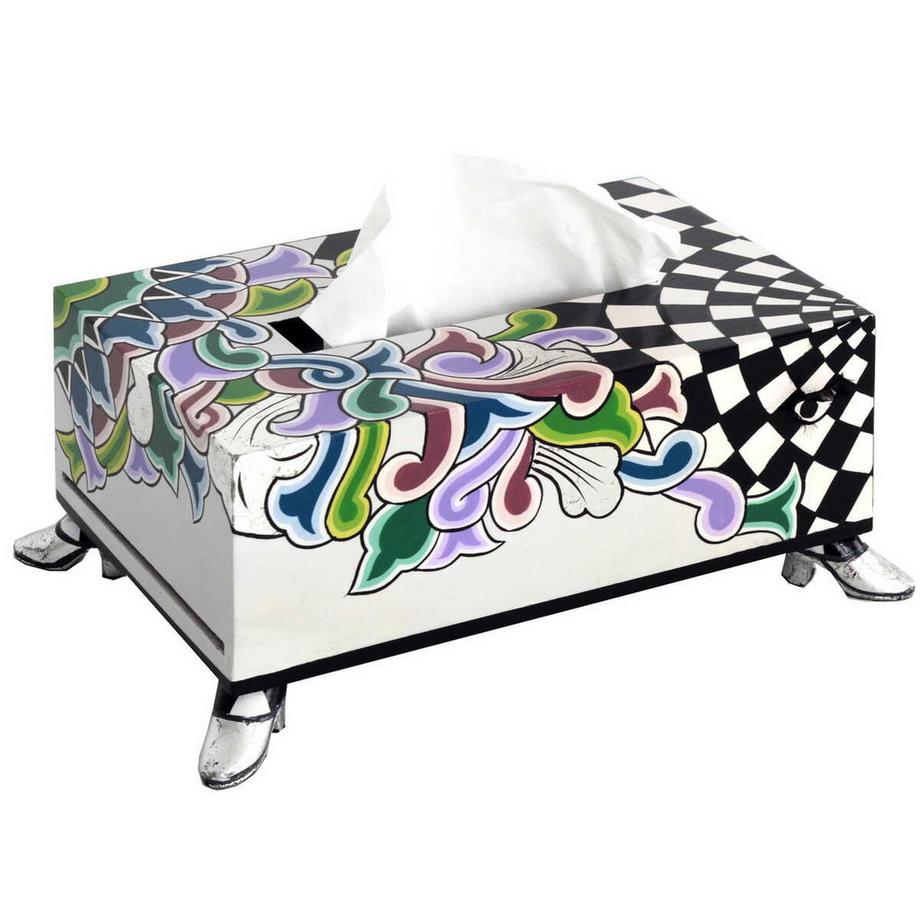 Toms Drag - Scatola di fazzoletti linea argento