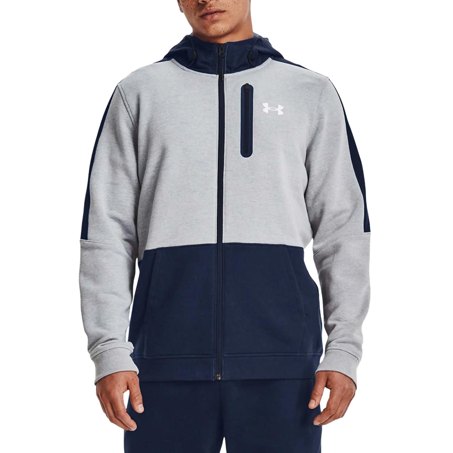 UNDER ARMOUR Threadborne Hoodie mit durchgehendem Reissverschluss  