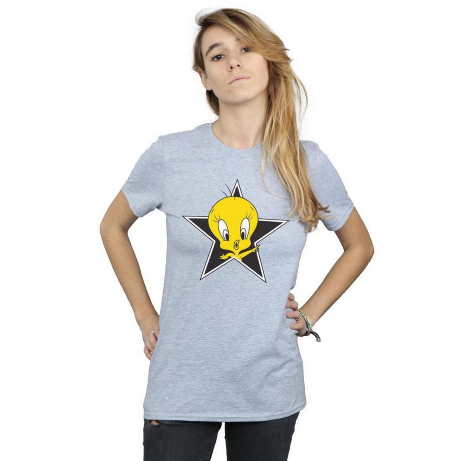 LOONEY TUNES T-shirt Tweety Pie Star  