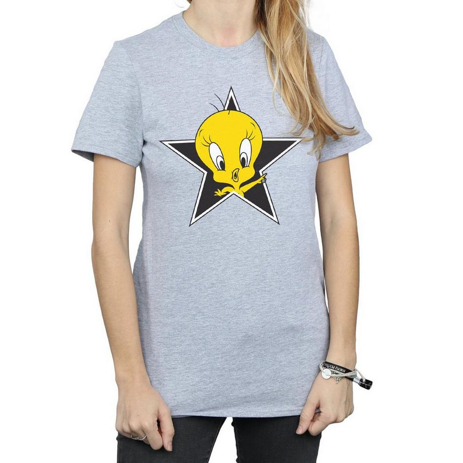 LOONEY TUNES T-shirt Tweety Pie Star  