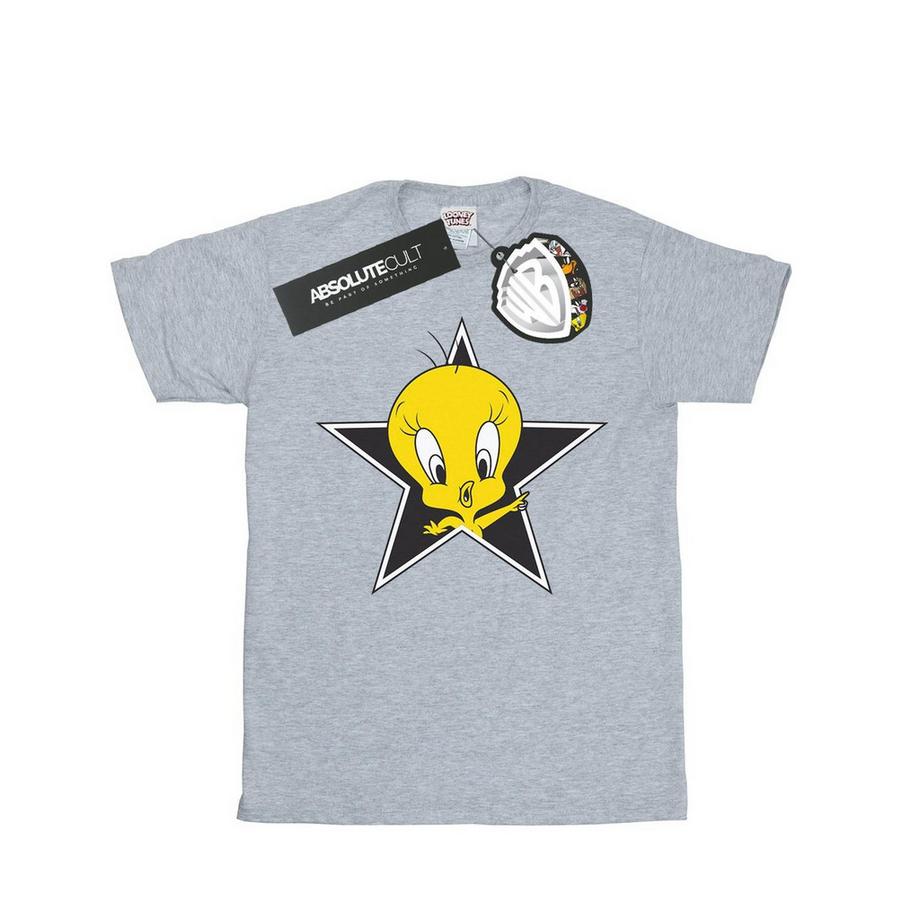 LOONEY TUNES T-shirt Tweety Pie Star  