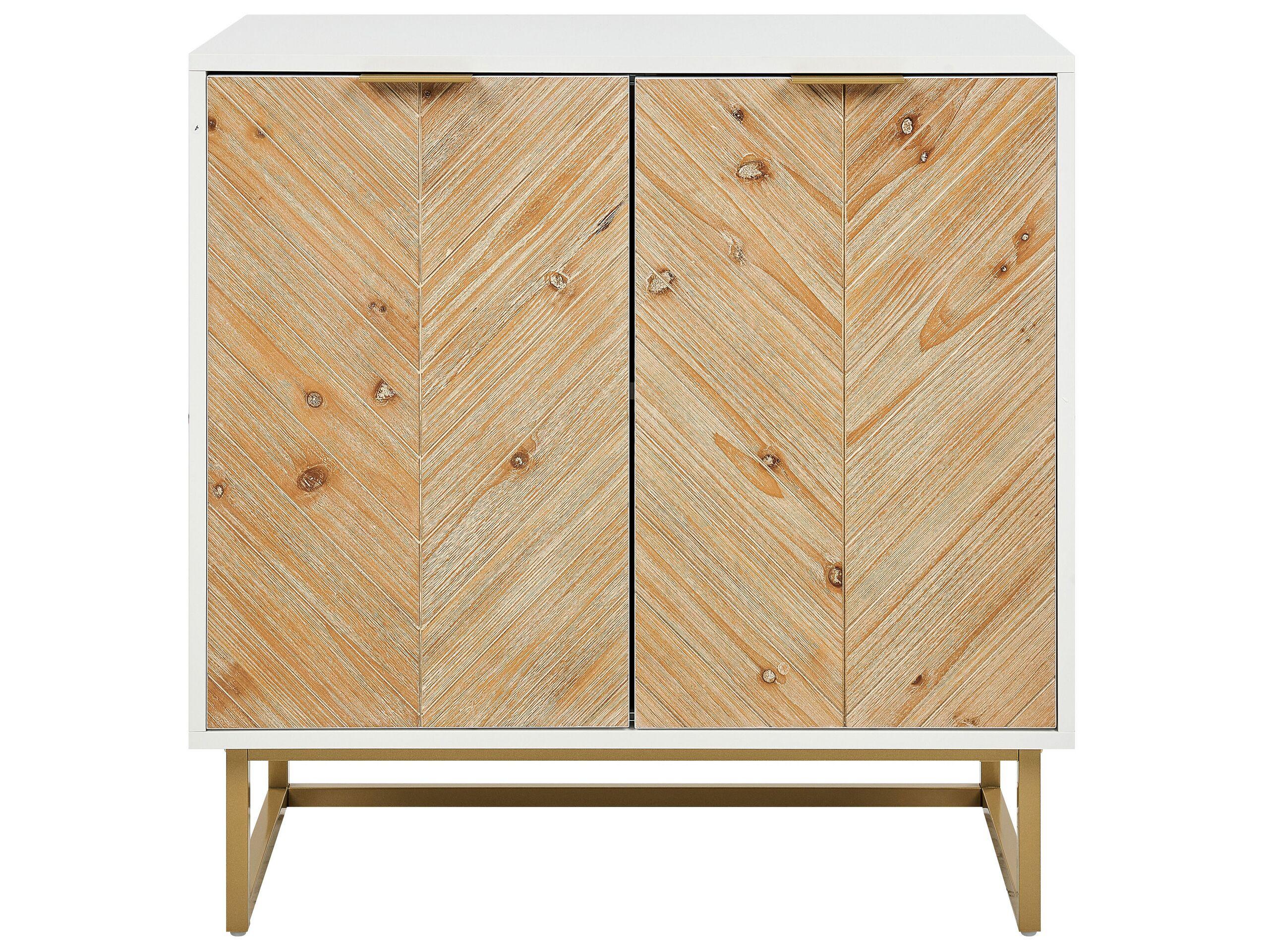 Beliani Armoire en MDF Scandinave ALASKA  