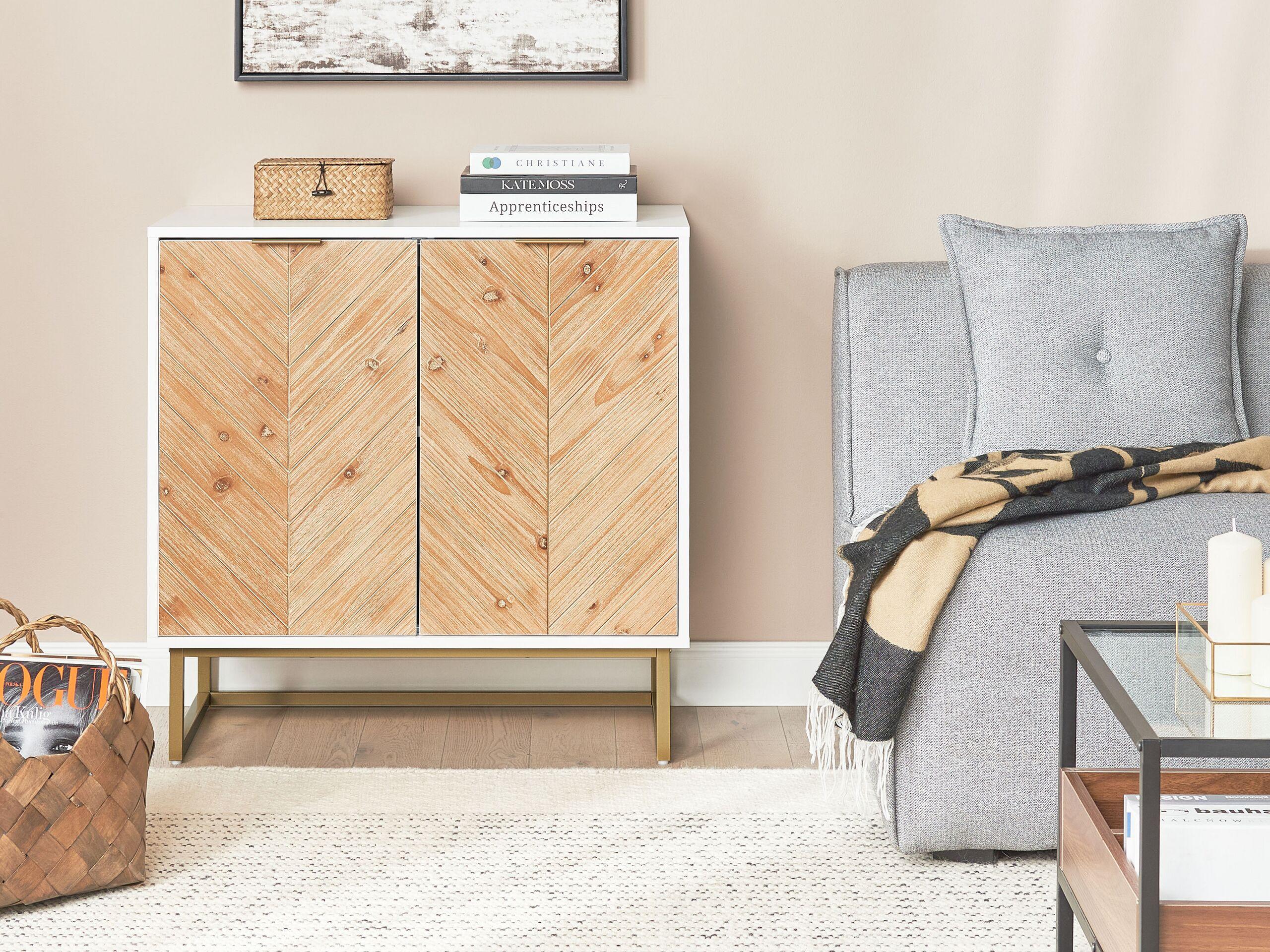 Beliani Commode en MDF Scandinave ALASKA  