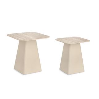 mutoni Table basse Hardy (lot de 2)  