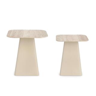 mutoni Table basse Hardy (lot de 2)  