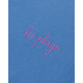 Maison labiche Poitou La Plage T-Shirt Ricamata  