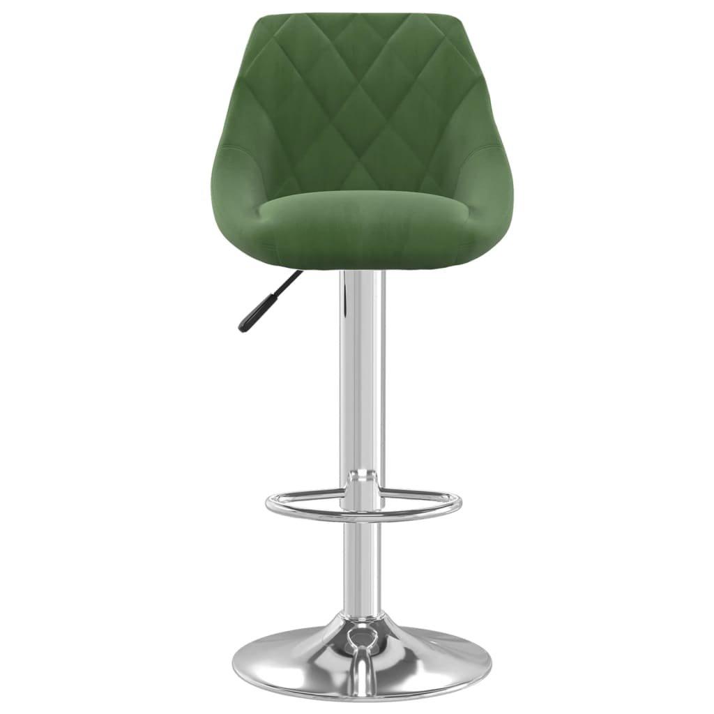 VidaXL Tabouret de bar velours  