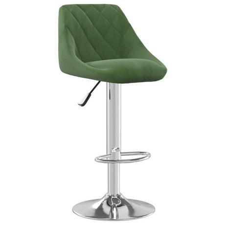 VidaXL Tabouret de bar velours  