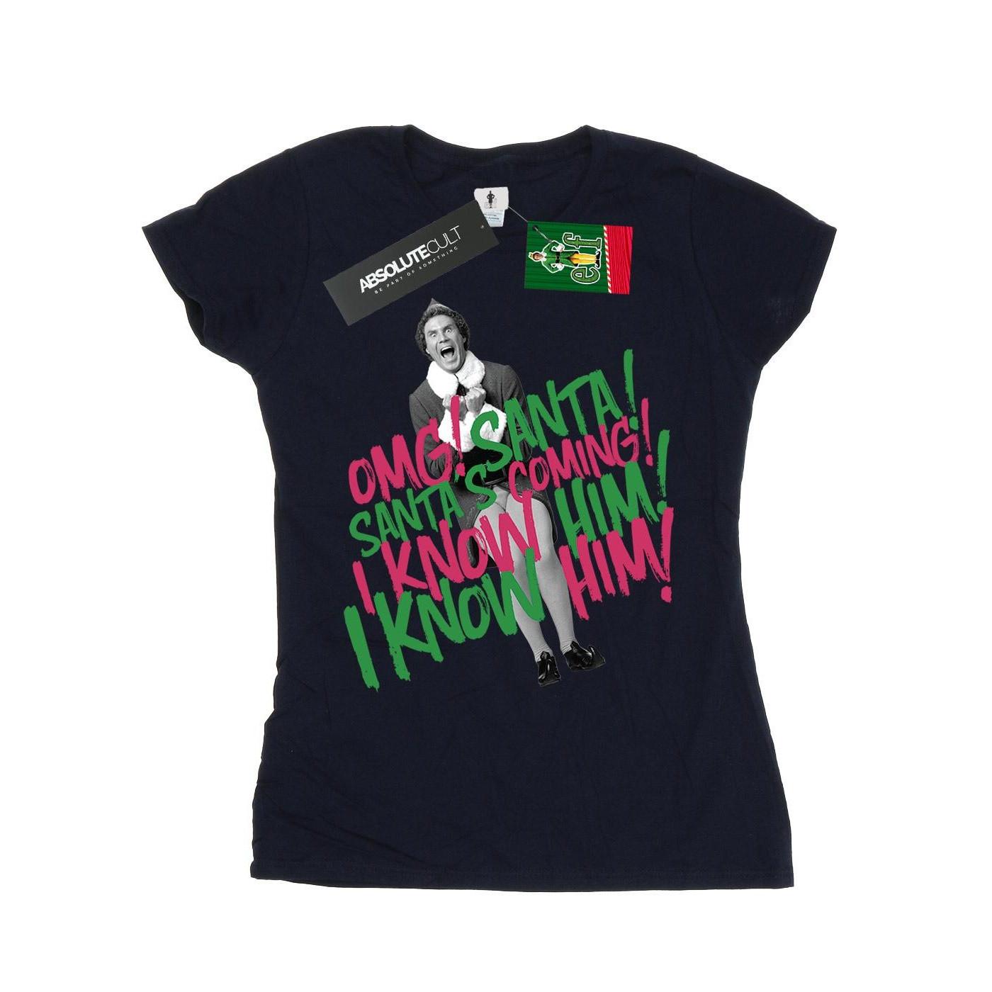 Elf  Tshirt SANTA'S COMING 