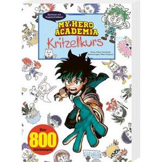 My Hero Academia Kritzelkurs Horikoshi, Kohei; Fujisawa, Mika; Bockel, Antje (Übersetzung) Copertina rigida 