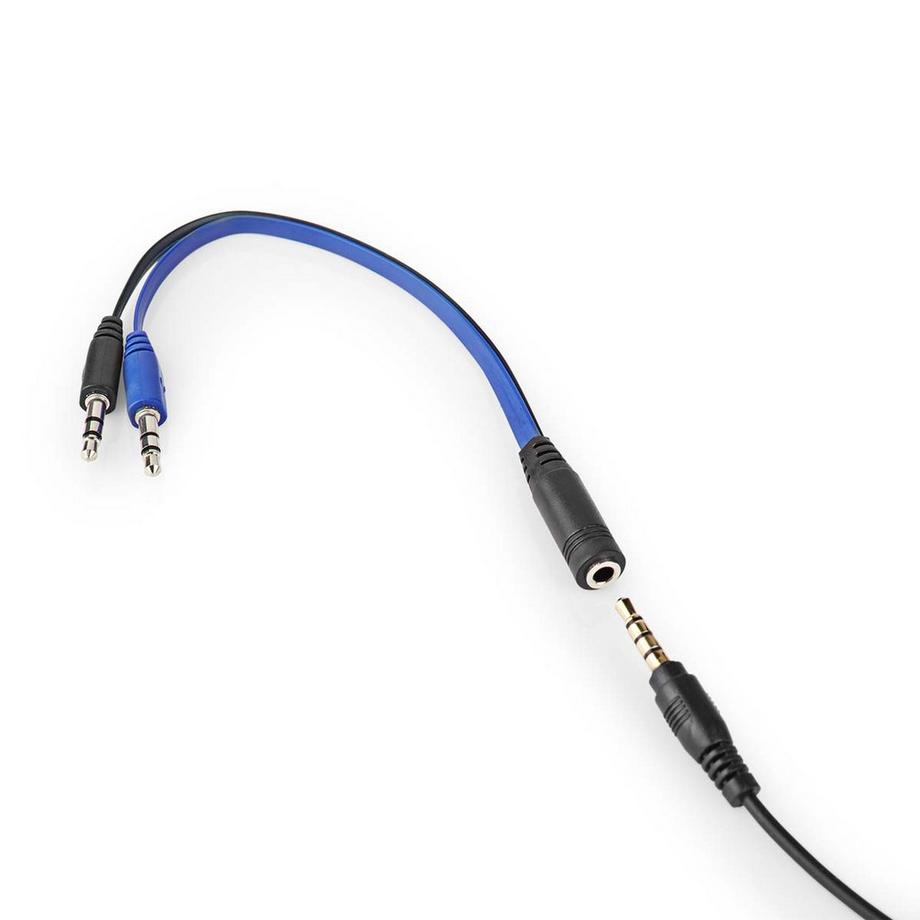 Nedis  Gaming Combo Kit | 5-en-1 | Clavier, casque, souris et tapis de souris | Noir | AZERTY | FR Layout 