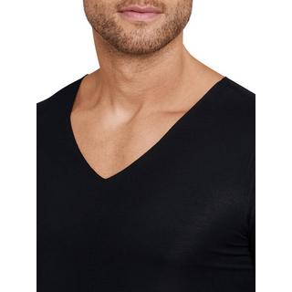 Schiesser T-shirt scollo a V taglio laser  