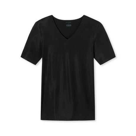 Schiesser T-shirt scollo a V taglio laser  