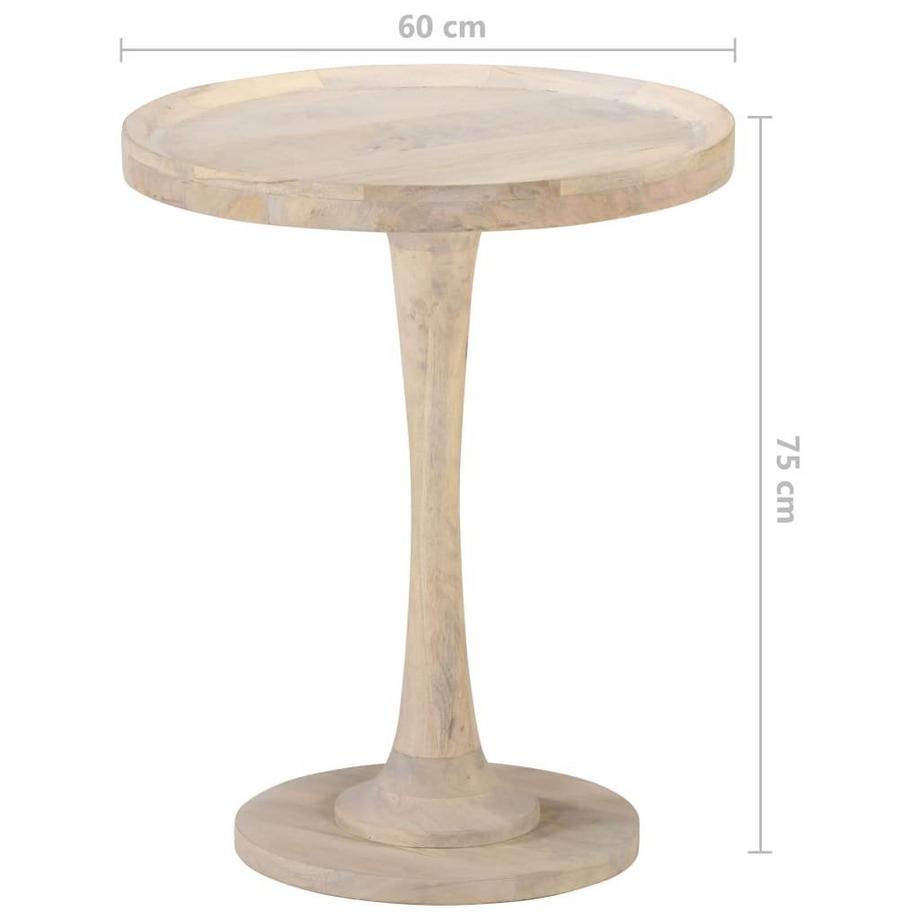 VidaXL Table d'appoint bois  