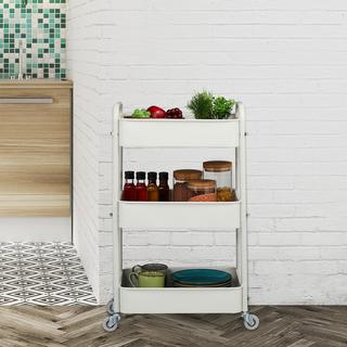 Northix Carrello con 3 ripiani  