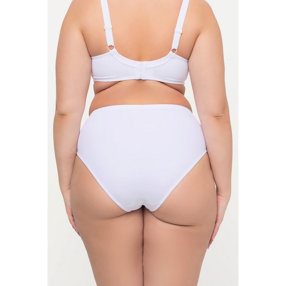 Ulla Popken Culotte gainante Jacquard Dentelle Coupe Midi  