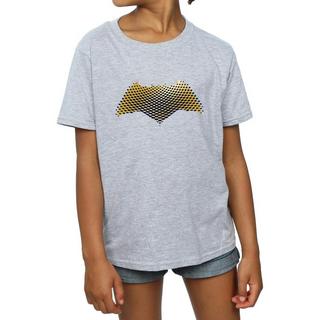 DC COMICS  Tshirt JUSTICE LEAGUE MOVIE BATMAN LOGO TEXTURED 