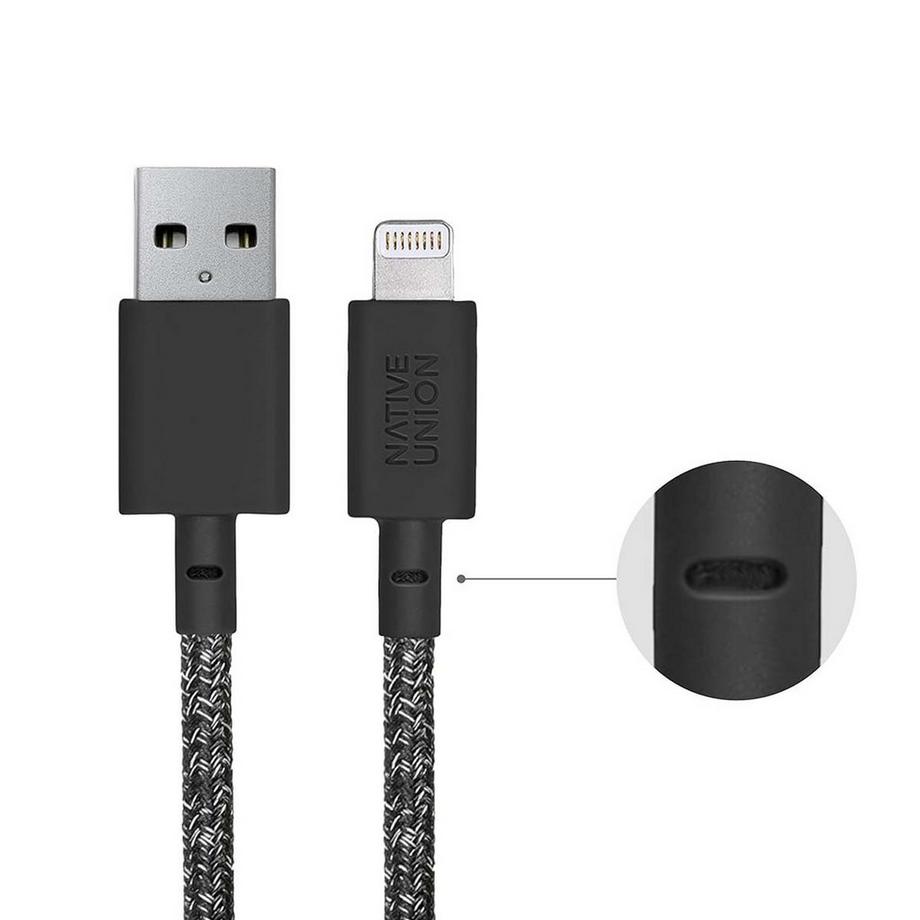 NATIVE UNION  Kabel Eco Belt USB-C / Lightning - 3m 