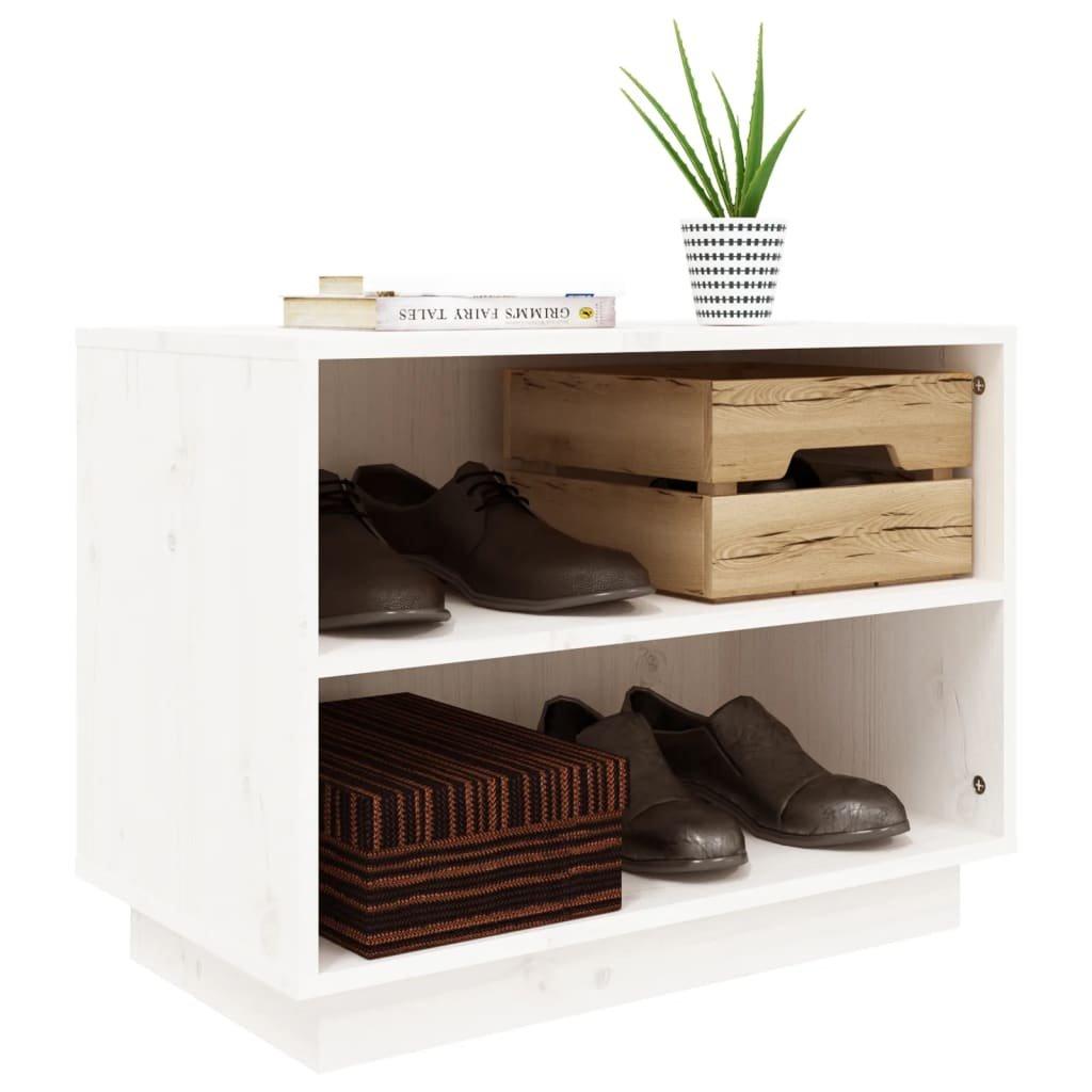 VidaXL Armoire à chaussures pine wood  