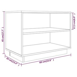 VidaXL Armoire à chaussures pine wood  