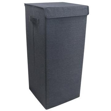 Panier à linge en tissu Coffre à linge Coffre à linge en tissu Couvercle Dreso L