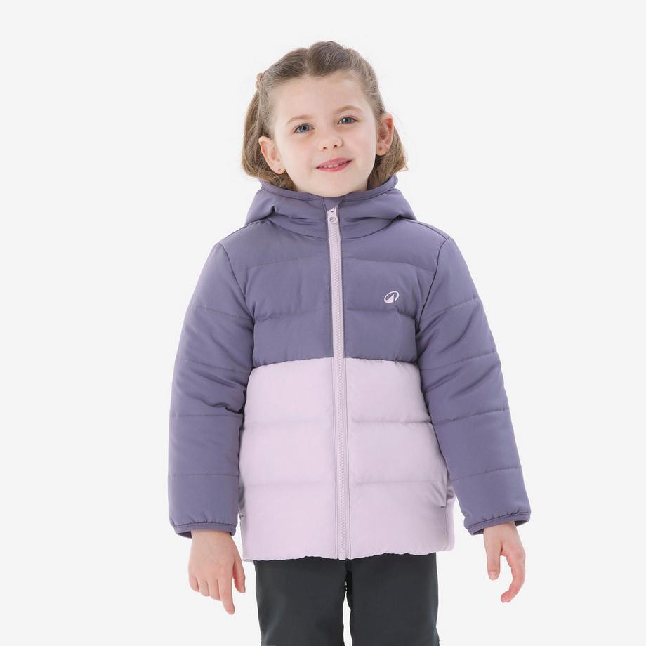 QUECHUA Giacca imbottita bambino calda trekking  