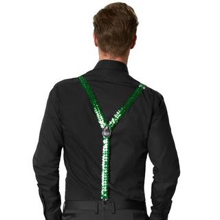 Tectake Pailletten Hosenträger  