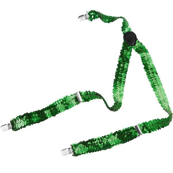 Tectake Pailletten Hosenträger  