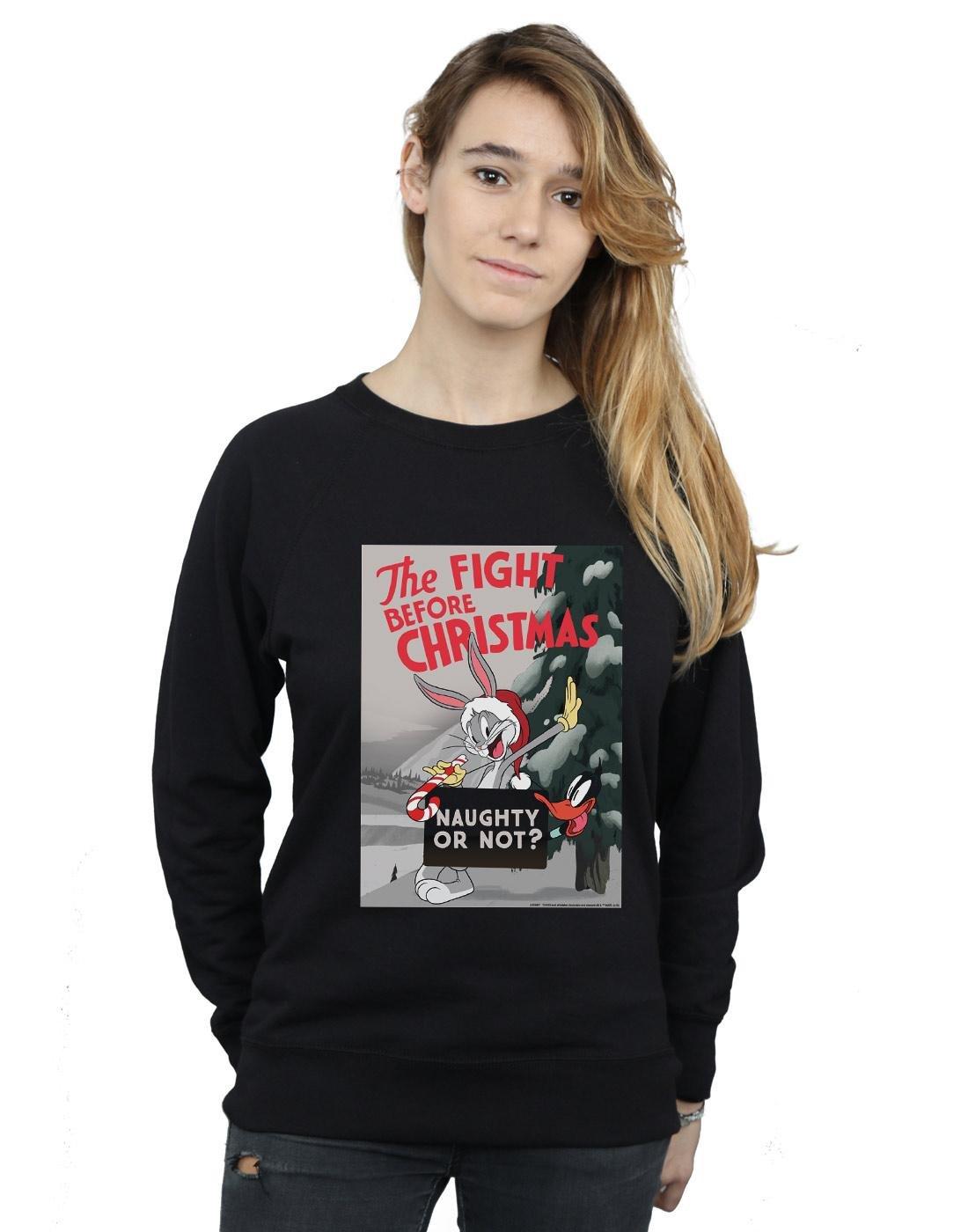 LOONEY TUNES  The Fight Before Christmas Sweatshirt 