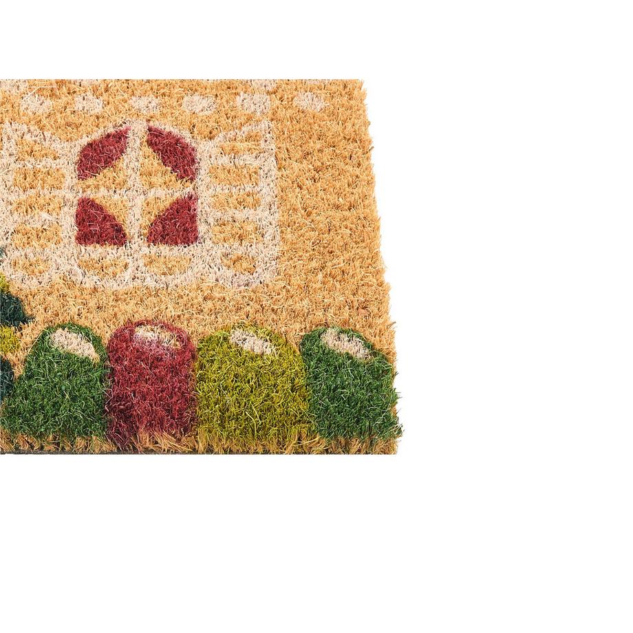 Beliani Tappetino da Ingresso en Fibra di Cocco Moderno SELATNA  