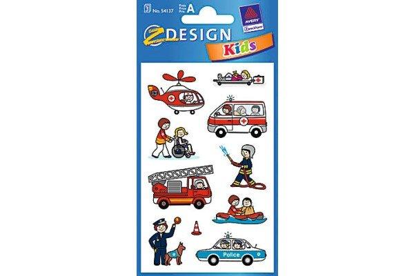 Z-DESIGN Z-DESIGN Sticker Kids 54137 Rettung 3 Stück | acheter en ligne ...
