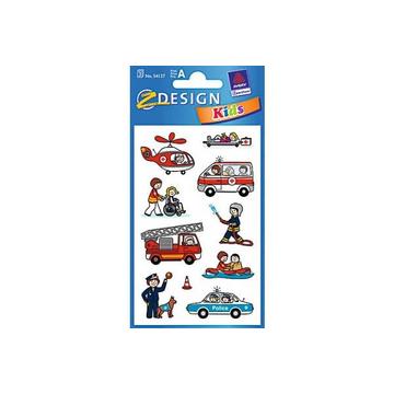 Z-DESIGN Sticker Kids 54137 Rettung 3 Stück