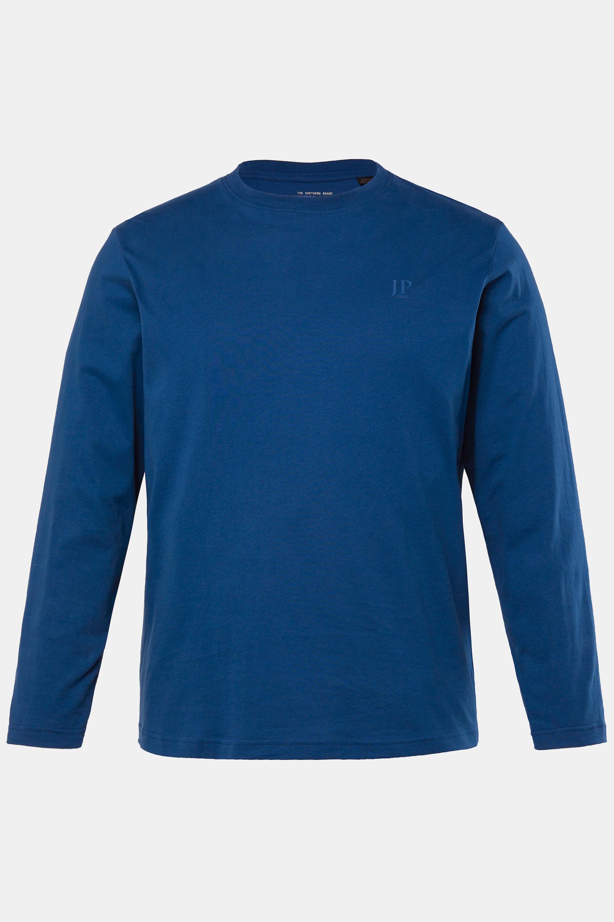 JP1880  Maglia basic a maniche lunghe ultramarin 