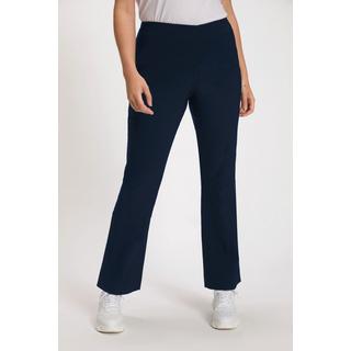 Ulla Popken Pantaloni Termici Bengaline Slim Fit Vita Elastica  