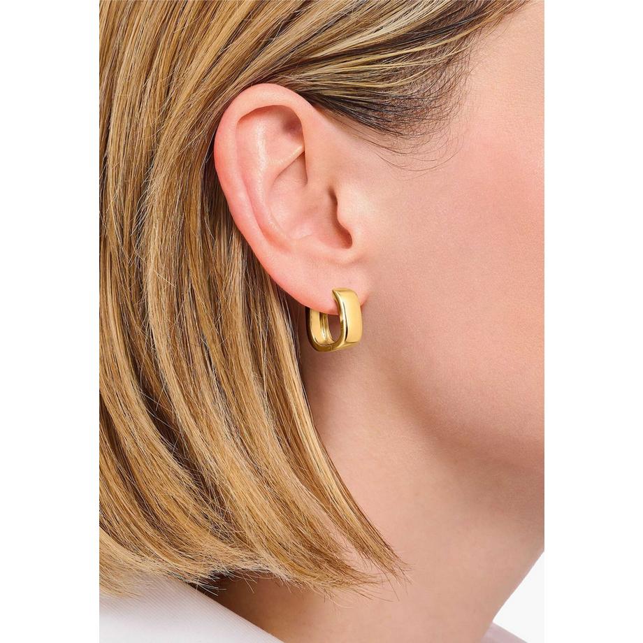 Thomas Sabo  Verete Creolen In Eckiger Form 