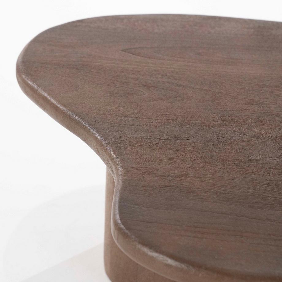 mutoni Set de table basse Fall marron  