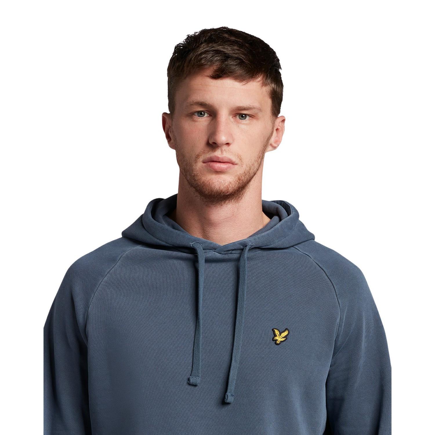 LYLE & SCOTT  kapuzenpullover pigment dye 