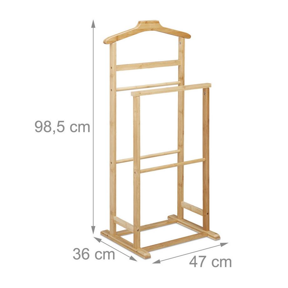 B2X Valet da uomo in bambù  