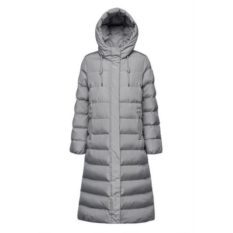 GEOX  damen lange steppjacke mit kapuze anylla 